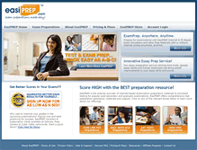 Tablet Screenshot of easiprep.com